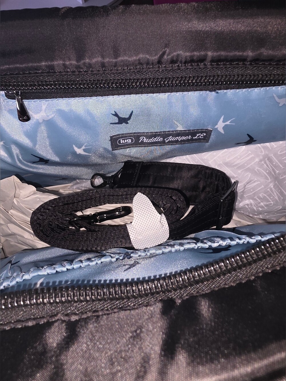 Lug Puddle Jumper LE Black With Rainbow Stitching - Picture 4 of 5